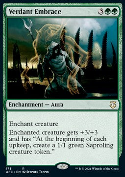 Verdant Embrace⁣ - Commander: Adventures in the Forgotten Realms⁣ (Rare)⁣ [173]