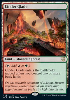 Cinder Glade⁣ - Commander: Adventures in the Forgotten Realms⁣ (Rare)⁣ [229]