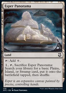 Esper Panorama⁣ - Commander: Adventures in the Forgotten Realms⁣ (Common)⁣ [235]