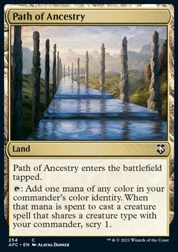 Path of Ancestry⁣ - Commander: Adventures in the Forgotten Realms⁣ (Common)⁣ [254]