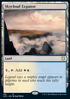 Skycloud Expanse⁣ - Commander: Adventures in the Forgotten Realms⁣ (Rare)⁣ [261]