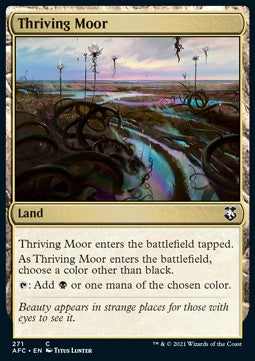 Thriving Moor⁣ - Commander: Adventures in the Forgotten Realms⁣ (Common)⁣ [271]