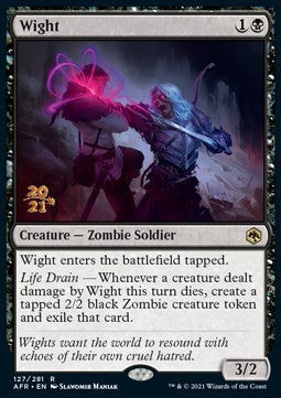 Wight (V.1)⁣ - Adventures in the Forgotten Realms: Promos⁣ (Rare)⁣ [127]