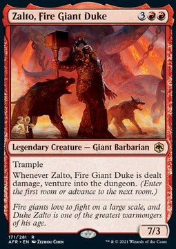 Zalto, Fire Giant Duke (V.1)⁣ - Adventures in the Forgotten Realms: Promos⁣ (Rare)⁣ [171]