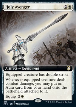Holy Avenger⁣ - Commander: Adventures in the Forgotten Realms: Extras⁣ (Rare)⁣ [275]