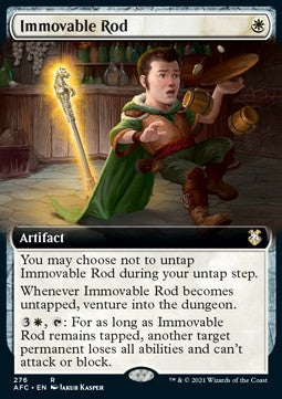 Immovable Rod⁣ - Commander: Adventures in the Forgotten Realms: Extras⁣ (Rare)⁣ [276]