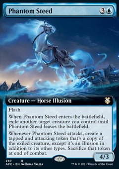 Phantom Steed⁣ - Commander: Adventures in the Forgotten Realms: Extras⁣ (Rare)⁣ [287]
