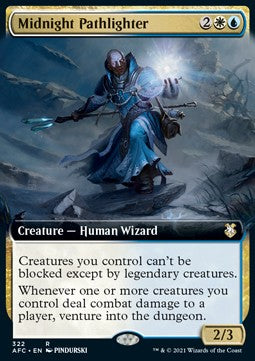 Midnight Pathlighter⁣ - Commander: Adventures in the Forgotten Realms: Extras⁣ (Rare)⁣ [322]