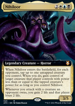 Nihiloor⁣ - Commander: Adventures in the Forgotten Realms: Extras⁣ (Mythic)⁣ [323]