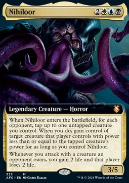 Nihiloor⁣ - Commander: Adventures in the Forgotten Realms: Extras⁣ (Mythic)⁣ [323]