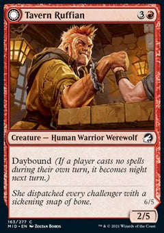 Tavern Ruffian // Tavern Smasher⁣ - Innistrad: Midnight Hunt⁣ (Common)⁣ [163]