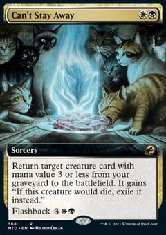 Can't Stay Away⁣ - Innistrad: Midnight Hunt: Extras⁣ (Rare)⁣ [368]