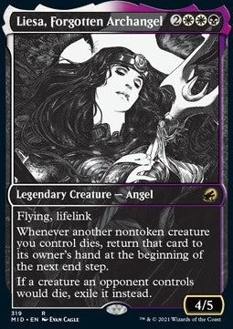 Liesa, Forgotten Archangel⁣ - Innistrad: Midnight Hunt: Extras⁣ (Rare)⁣ [319]