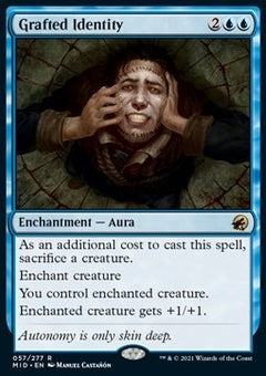 Grafted Identity⁣ - Innistrad: Midnight Hunt⁣ (Rare)⁣ [57]