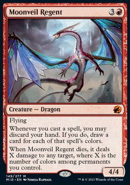 Moonveil Regent⁣ - Innistrad: Midnight Hunt⁣ (Mythic)⁣ [149]