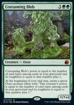 Consuming Blob⁣ - Innistrad: Midnight Hunt⁣ (Mythic)⁣ [177]