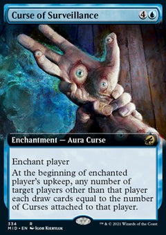 Curse of Surveillance⁣ - Innistrad: Midnight Hunt: Extras⁣ (Rare)⁣ [334]