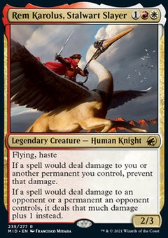 Rem Karolus, Stalwart Slayer⁣ - Innistrad: Midnight Hunt⁣ (Rare)⁣ [235]