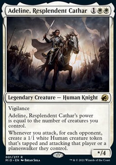 Adeline, Resplendent Cathar⁣ - Innistrad: Midnight Hunt⁣ (Rare)⁣ [1]