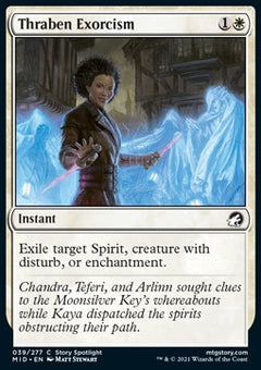 Thraben Exorcism⁣ - Innistrad: Midnight Hunt⁣ (Common)⁣ [39]