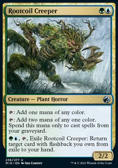 Rootcoil Creeper⁣ - Innistrad: Midnight Hunt⁣ (Uncommon)⁣ [238]