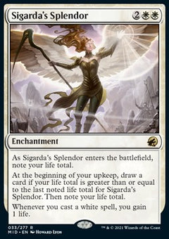 Sigarda's Splendor⁣ - Innistrad: Midnight Hunt⁣ (Rare)⁣ [33]