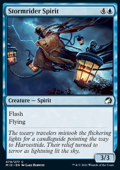 Stormrider Spirit⁣ - Innistrad: Midnight Hunt⁣ (Common)⁣ [79]