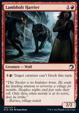 Lambholt Harrier⁣ - Innistrad: Midnight Hunt⁣ (Common)⁣ [145]