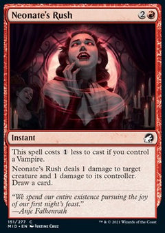 Neonate's Rush⁣ - Innistrad: Midnight Hunt⁣ (Common)⁣ [151]