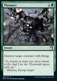 Plummet⁣ - Innistrad: Midnight Hunt⁣ (Common)⁣ [193]