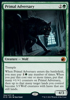 Primal Adversary⁣ - Innistrad: Midnight Hunt⁣ (Mythic)⁣ [194]