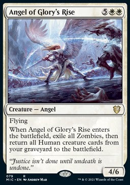 Angel of Glory's Rise⁣ - Commander: Innistrad: Midnight Hunt⁣ (Rare)⁣ [79]