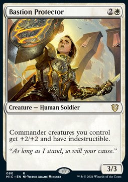 Bastion Protector⁣ - Commander: Innistrad: Midnight Hunt⁣ (Rare)⁣ [80]