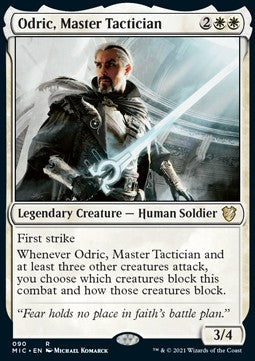 Odric, Master Tactician⁣ - Commander: Innistrad: Midnight Hunt⁣ (Rare)⁣ [90]