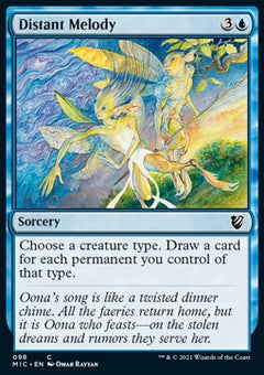 Distant Melody⁣ - Commander: Innistrad: Midnight Hunt⁣ (Common)⁣ [98]