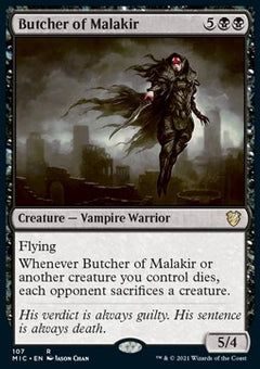 Butcher of Malakir⁣ - Commander: Innistrad: Midnight Hunt⁣ (Rare)⁣ [107]