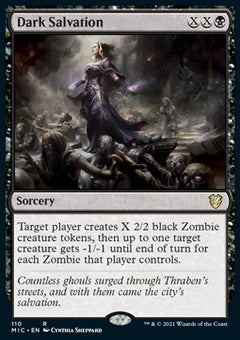 Dark Salvation⁣ - Commander: Innistrad: Midnight Hunt⁣ (Rare)⁣ [110]