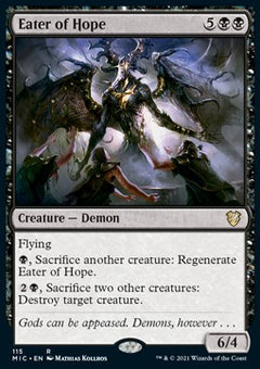 Eater of Hope⁣ - Commander: Innistrad: Midnight Hunt⁣ (Rare)⁣ [115]