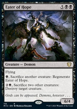 Eater of Hope⁣ - Commander: Innistrad: Midnight Hunt⁣ (Rare)⁣ [115]