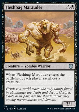 Fleshbag Marauder⁣ - Commander: Innistrad: Midnight Hunt⁣ (Uncommon)⁣ [118]