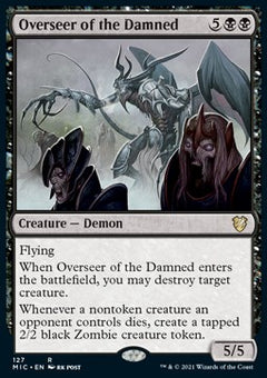 Overseer of the Damned⁣ - Commander: Innistrad: Midnight Hunt⁣ (Rare)⁣ [127]