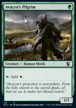Avacyn's Pilgrim⁣ - Commander: Innistrad: Midnight Hunt⁣ (Common)⁣ [132]