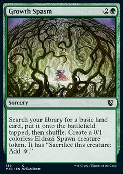 Growth Spasm⁣ - Commander: Innistrad: Midnight Hunt⁣ (Common)⁣ [139]