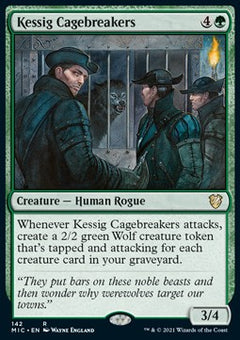 Kessig Cagebreakers⁣ - Commander: Innistrad: Midnight Hunt⁣ (Rare)⁣ [142]