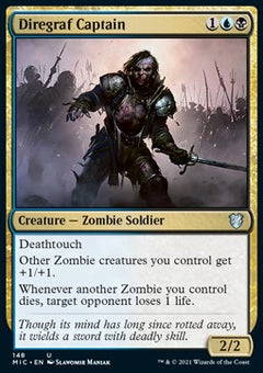 Diregraf Captain⁣ - Commander: Innistrad: Midnight Hunt⁣ (Uncommon)⁣ [148]