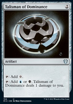 Talisman of Dominance⁣ - Commander: Innistrad: Midnight Hunt⁣ (Uncommon)⁣ [164]