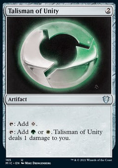 Talisman of Unity⁣ - Commander: Innistrad: Midnight Hunt⁣ (Uncommon)⁣ [165]