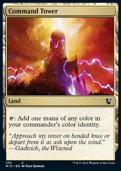 Command Tower⁣ - Commander: Innistrad: Midnight Hunt⁣ (Common)⁣ [170]