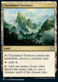 Unclaimed Territory⁣ - Commander: Innistrad: Midnight Hunt⁣ (Uncommon)⁣ [187]