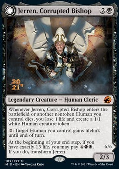 Jerren, Corrupted Bishop // Ormendahl, the Corrupter⁣ - Innistrad: Midnight Hunt: Promos⁣ (Mythic)⁣ [109]